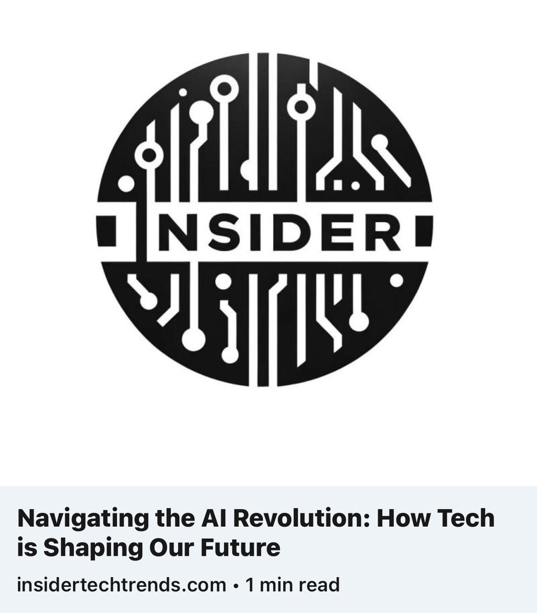 AAcrylictheory's tweet image. Check out my new blog post! 

insidertechtrends.com/blog

#ai #trending2024 #trendingtech #tech #insider #insidertechtrends