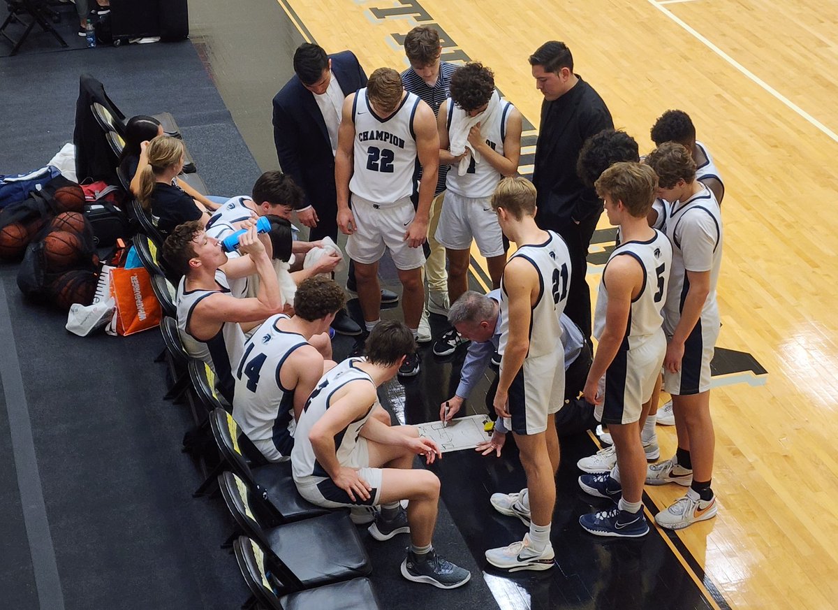 Outstanding season Charger Basketball! Our 23-24  <a href="/boys_champion/">Samuel V. Champion Boys Basketball</a> is one of the best groups I've seen for all the right reasons.  They were consistently great throughout the season, modeling teamwork, discipline, and selfless basketball. Proud of you!