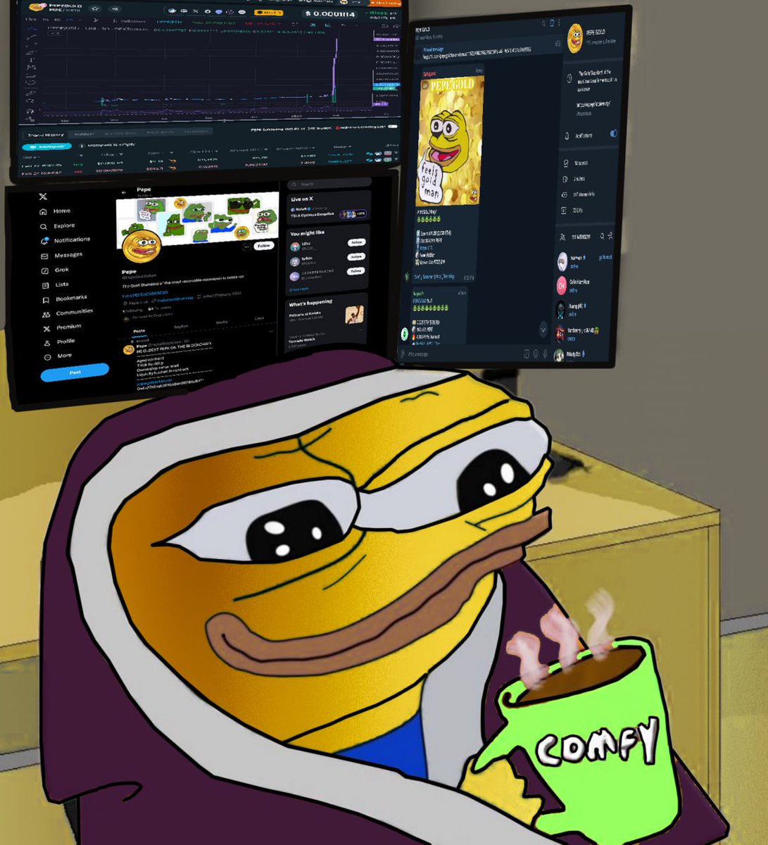 PepeGoldtoken's tweet photo. $pepe gold https://t.co/7dYtDyqrCX