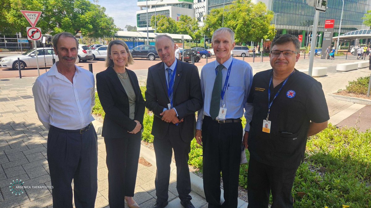 ArgenicaT's tweet image. Today, #AGN attracted national media attention with the launch of its Phase 2 clinical trial of #ARG007 in stroke patients across Australia

Here&apos;s a behind the scenes look at the media coverage at the launch.  We look forward to sharing more in coming days...