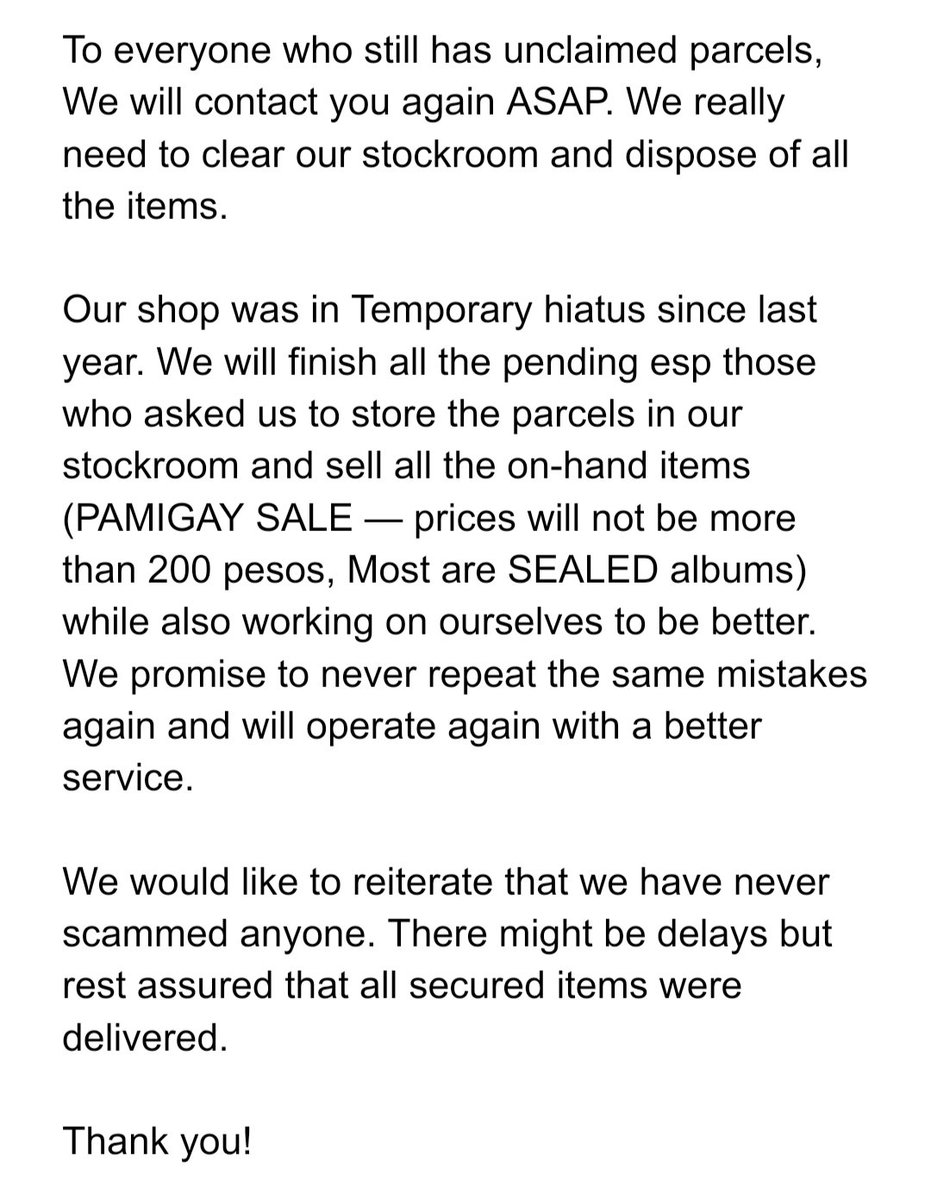 TEMPORARILY CLOSED tweet media