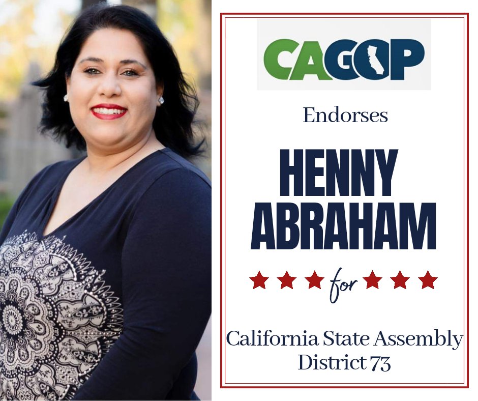 Thank you @ca_gop for your support & trust in my candidacy for Assembly 73rd District! I am honored to have your endorsement! #california #republican #womeninpolitics #orangecounty #costamesa #irvine #Tustin #VoteRed2024