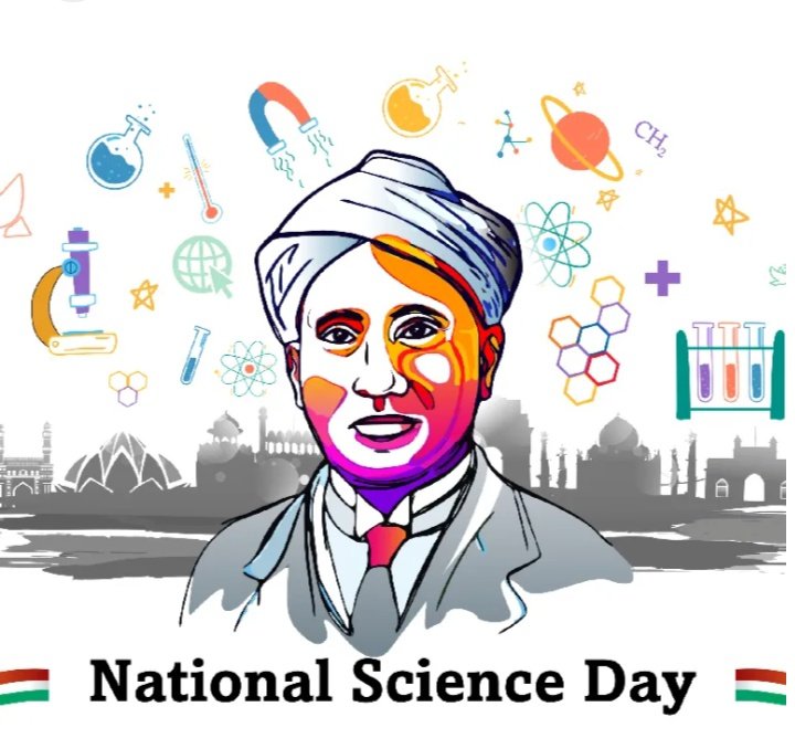 नोबेल पुरस्कार विजेता महान भारतीय वैज्ञानिक,भारत रत्न डॉ•सी•वी•रमन जी द्वारा खोजे गए 'रमन प्रभाव' के सम्मान में मनाए जाने वाले #राष्ट्रीय_विज्ञान_दिवस* की हार्दिक बधाई एवं शुभकामनाएं.....💐
#NationalScienceDay 
#RamanEffect 
#CVRaman 
#Science 
#ScienceDay 
#विकसित_भारत
#India