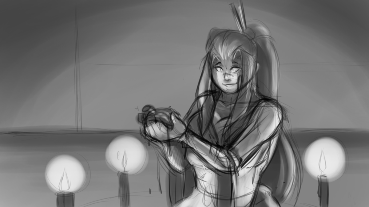 rainpheeart's tweet photo. some grayscale sketches for a school project https://t.co/PIDTOixZiu