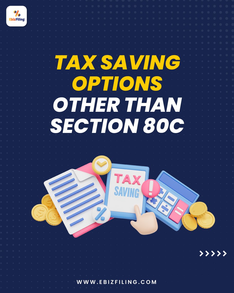 ebizfilingindia's tweet image. Maximize your tax savings with Section 80C and beyond! Explore these 10 deductions to reduce your tax liability. 

Connect with us! 📧 info@ebizfiling.com | 📞 +91 9643203209 | 💻 ebizfiling.com
 
#TaxSavings #Section80C #FinancialPlanning #TaxDeductions #TaxPlanning