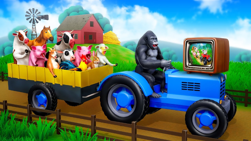 Farm Animal Rescue Mission! | Animals Stuck in Truck | Gorilla Rescue | ... youtu.be/bQmFZW3h0pw?si… via @YouTube 
#farmrescue #animalrescue #comedy #cartoon #funny #hilarious #2024