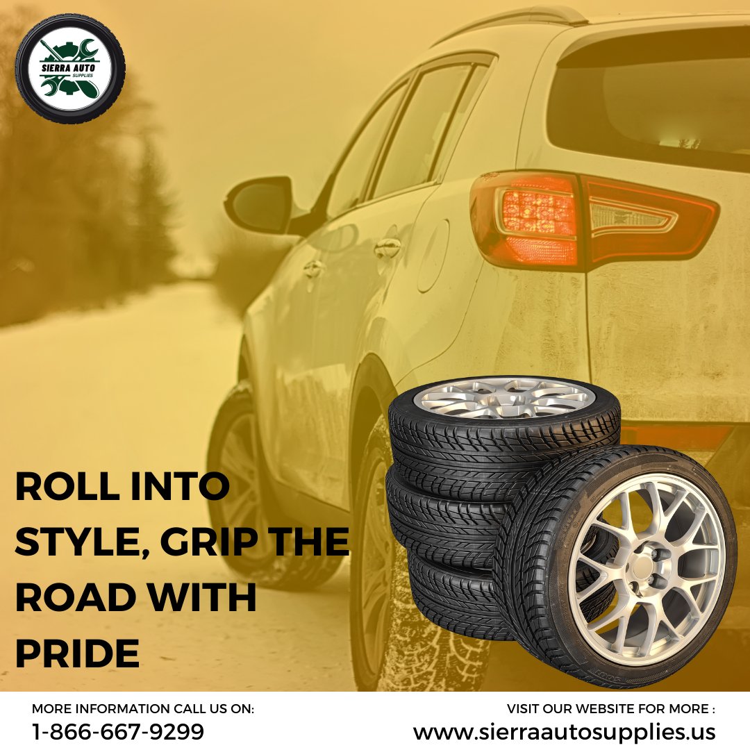 sierra_supplies's tweet image. Roll into style and grip the road wit#ontheroadagaîn

#StyleOnWheels #RoadGrip #DriveWithPride #CarStyle #OnTheRoadAgain