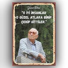 “İnsanlık öldü mü?” “Yok, ölmedi ölmedi ama, bir şey oldu, başka bir yerlerde sıkıştı kaldı herhalde?” #Yaşar Kemal Saygıyla…