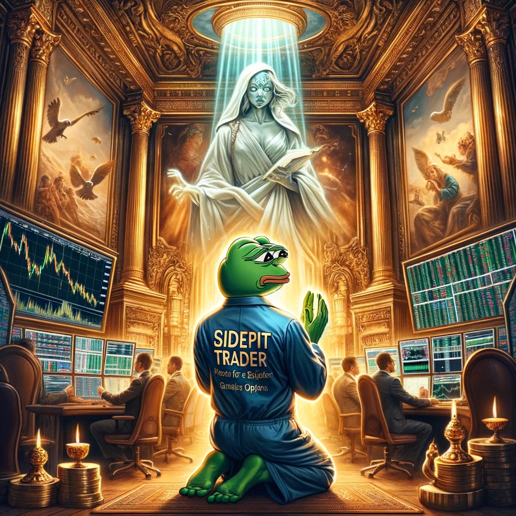 AviDavid17's tweet image. In such a case @SidepitExchange would have the lowest variance...

Kneel with us and let us all pray to gamma that this squeeze comes soon and gives us our daily bread
