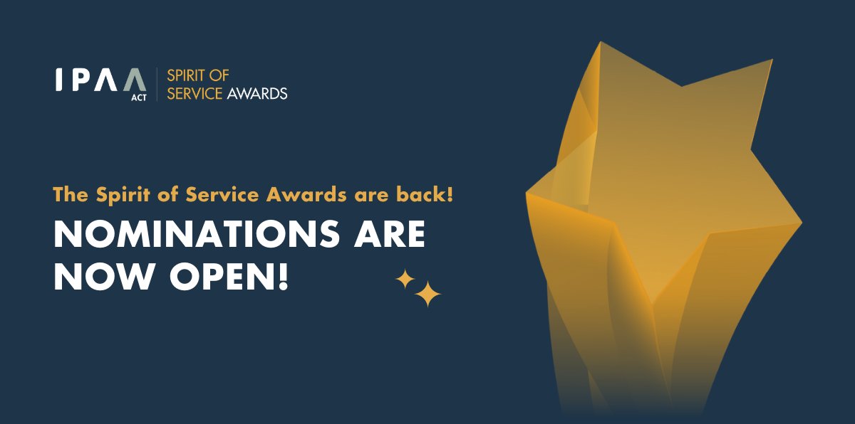 Are you working on an initiative that is making a positive difference for Australia's communities? We want to see your nomination! Our #SpiritofServiceAwards⭐ are back for 2024 and we're ready to hear from you. Nominations are open until 8 May: lnkd.in/gWbwVqaf