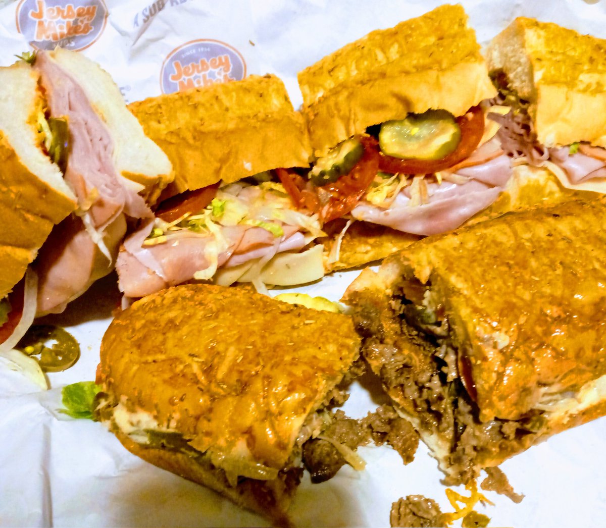 jersey mike's got the best subs i ever had. no other sub spot in pgh can touch them. #JerseyMikes 🥪 💯 |VOCAL|