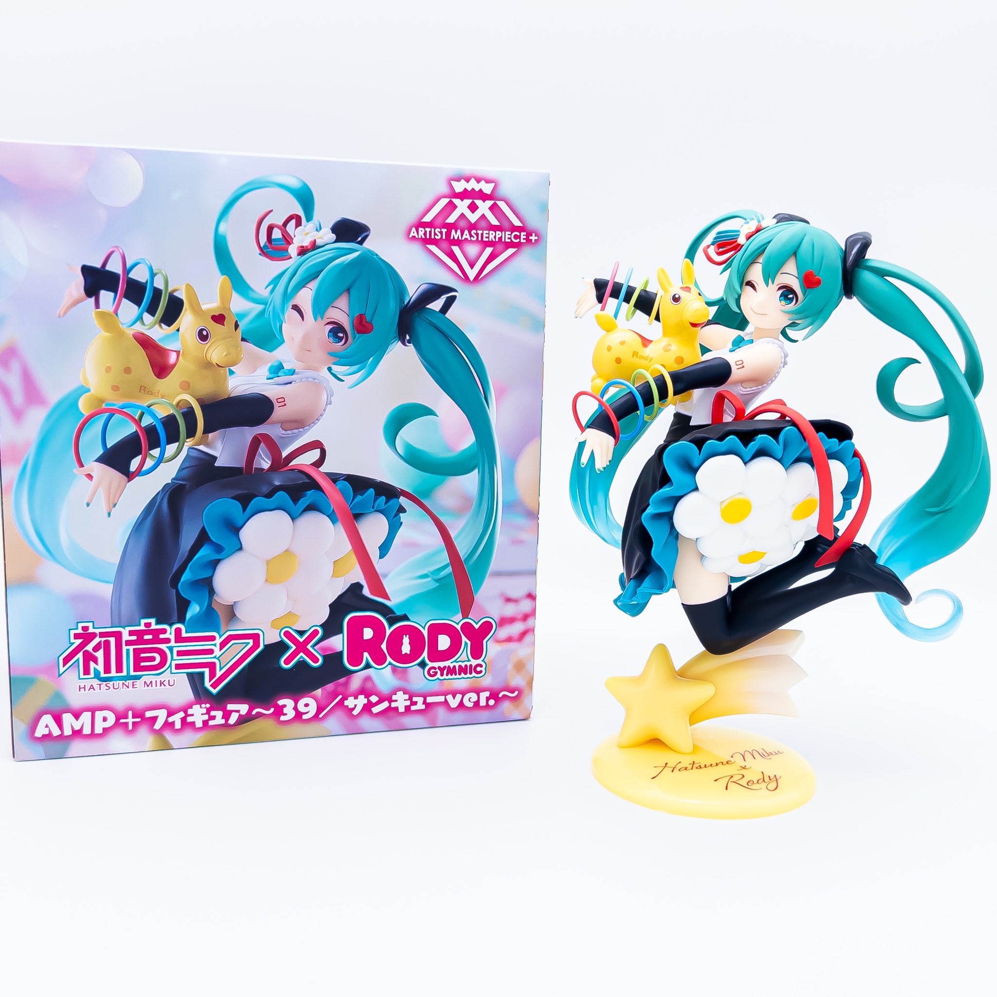 初音ミク×RODY GYMNIC AMP+フィギュア～39/サンキューver.～ 【公式通販】