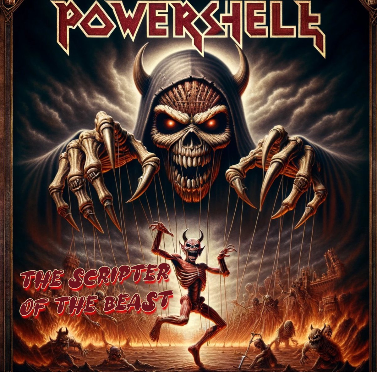 HeikoBrenn's tweet image. 🎸 „The Scripter Of The Beast“ 🎸

What’s your favorite Iron Maiden song?

2 Minutes To Timeout?
Scripted Years?
The Book Of Scripts?
Brave New Code?
Can I Code With Madness?
Scripting Free?
Seventh Bug Of A Seventh Bug?

#PowerShell #PowerShellRockz #IronMaiden