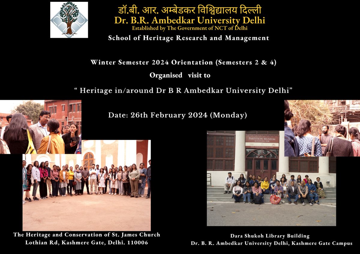 Dr. B.R. Ambedkar University Delhi (@weareAUD) on Twitter photo 2024-02-28 05:39:06