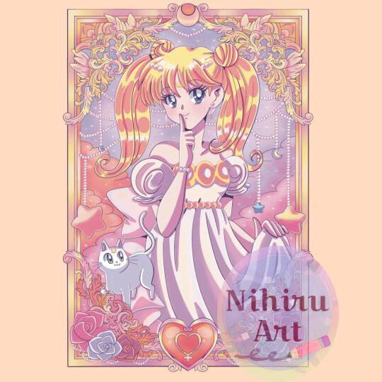 Nihiru.Art made this, inspired by my wish for for Venus dressed as Serenity! 😍 So it’s very special to me 🥰

#sailorminamoon #sailorvenusmoon #sailorvenus #minakoaino #venusserenity