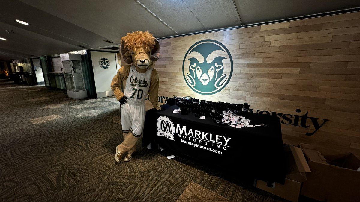 We had a great time sponsoring tonight’s <a href="/CSUMBasketball/">Colorado State Men’s Basketball</a> game! 💛💚