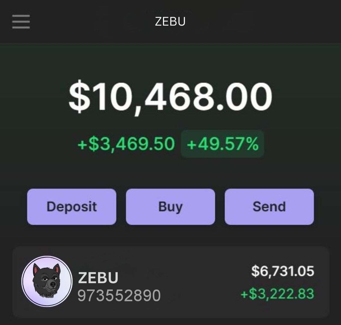 100,000,000 $ZEBU for early supporters  

First 1000 #SOL address and RT👇