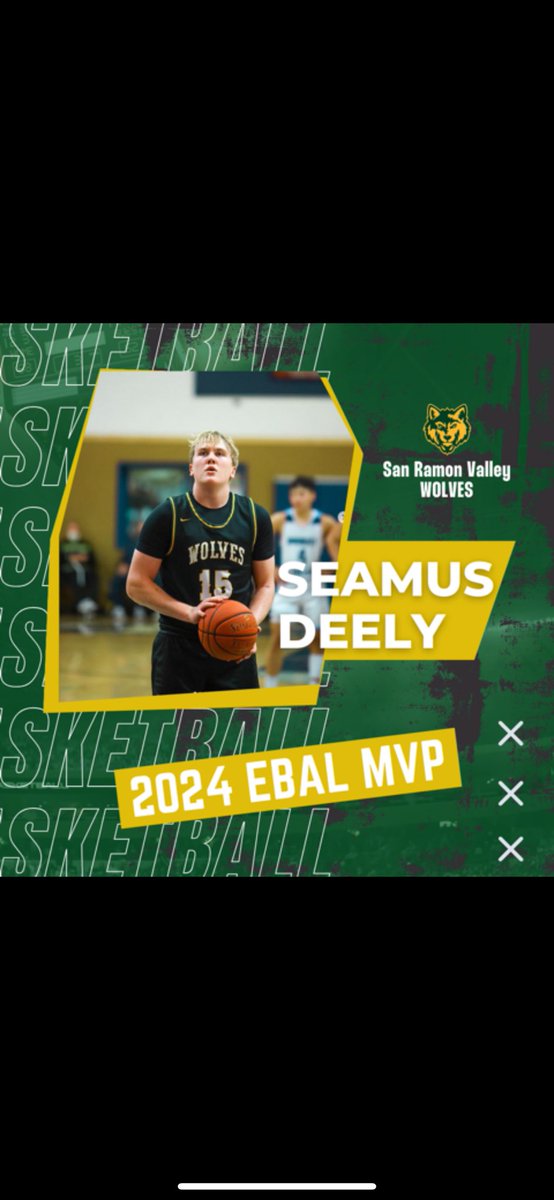 One of a kind player who is the rock of our team. Co-MVP of EBAL goes to ⁦<a href="/SeamusDeely/">Seamus Deely</a>⁩ and not bad for a rugby player! ⁦<a href="/KasselMedia/">Ethan Kassel</a>⁩ ⁦<a href="/DarrenSabedra/">Darren Sabedra</a>⁩ ⁦<a href="/MitchBookLive/">Mitch Stephens</a>⁩ ⁦<a href="/WERSR/">San Ramon Valley HS</a>⁩ ⁦<a href="/srvathboosters/">SRV Ath Boosters</a>⁩ ⁦<a href="/CalMBBall/">Cal Basketball</a>⁩ ⁦<a href="/westcoastpreps_/">West Coast Preps</a>⁩