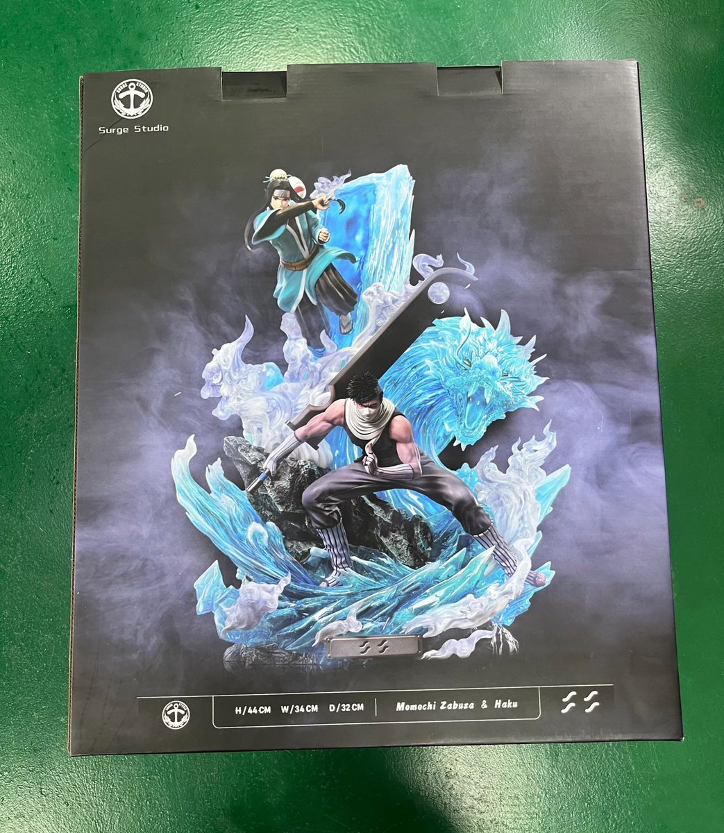 Naruto Zabuza Momochi The Land of the Waves Masterlise Ichibansho Statue, image size:1043x1200