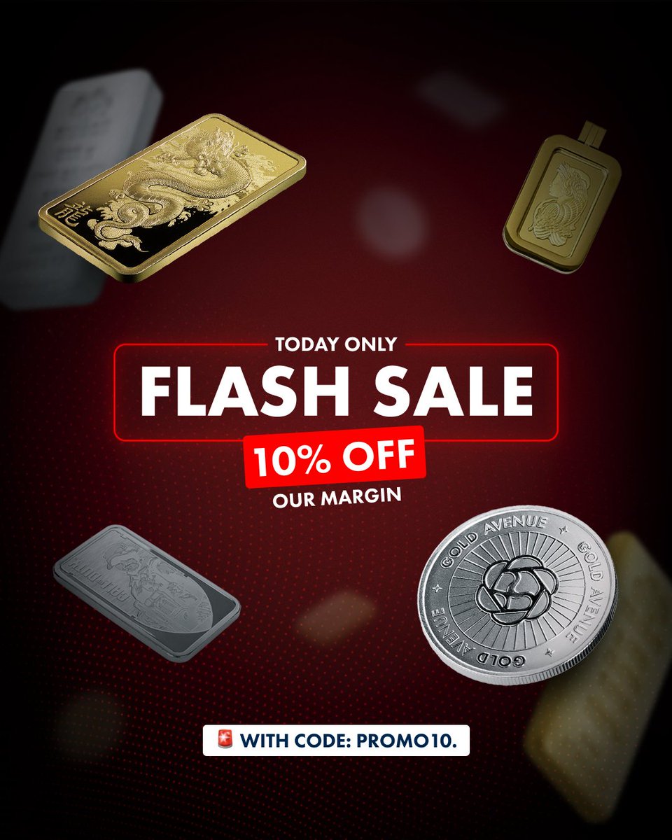 Take advantage of our one-day-only discount to celebrate our new arrivals! 

Our updated shop now boasts more than 200 high-quality items for you to browse and buy. 

Take a look today and add new products and metals to your portfolio.