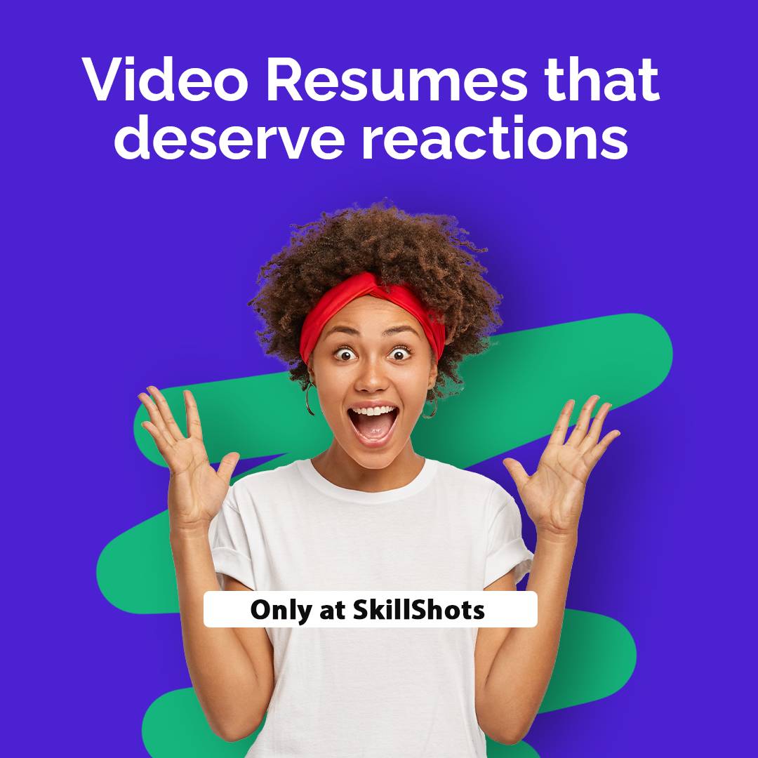 Every video application resume receives 100% attention on our inclusive and transparent hiring platform, ensuring fair opportunities for all. 🌟💼 #InclusiveHiring #TransparentProcess #DownloadNow #DigitalJobHunting #SkillShots