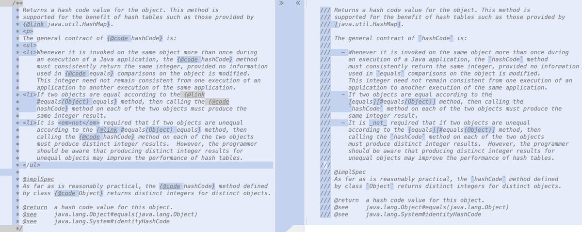 gunnarmorling's tweet image. &quot;JEP 467: Markdown Documentation Comments&quot;

Yes, finally! Being able to use Markdown in #JavaDoc should make live a bit easier. Can&apos;t wait!

openjdk.org/jeps/467