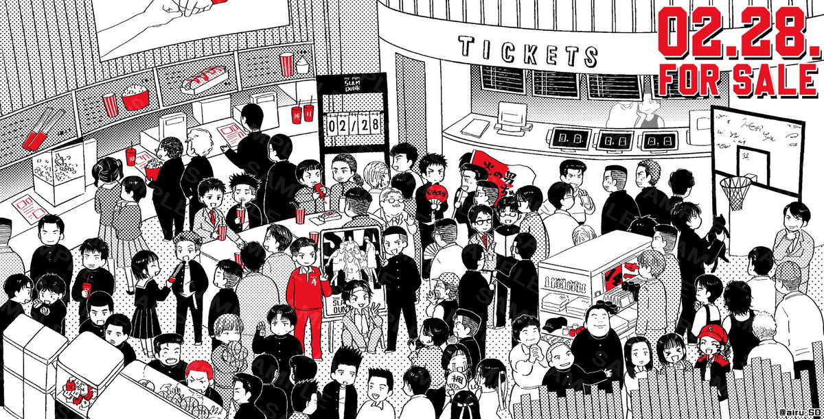 ◤￣￣￣￣￣￣￣￣￣￣◥
  𝗧𝗛𝗘 𝗙𝗜𝗥𝗦𝗧 𝗦𝗟𝗔𝗠𝗗𝗨𝗡𝗞
㊗️円盤発売2024.02.28㊗️ ◣＿＿＿＿＿＿＿＿＿＿◢