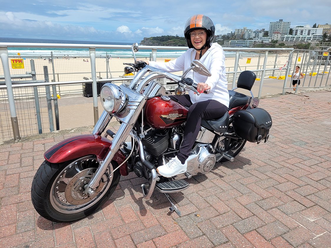 'Hi,
Absolute brill day, loved every second , Phil was amazing so knowledgeable, so informative and a very very safe driver. Brill brill day thank you. Post away as many photos as you like. 
Thank you.' Denise 

#trolltours provide #harleyandtriketours. So #feelthefreedom #sydney