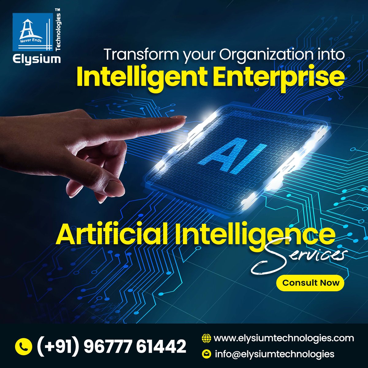 elysiumind's tweet photo. AI meets Expertise!🎯🎉
#ElysiumTechnologies #ArtificialIntelligence #Madurai #AI #ETPL #datascienceconsultation #ConsultingServices #datascienceagency #datainsights #datasciencecompany #datainsights #artificialintelligencetechnology #science #robots #coder #cybersecurity #java https://t.co/Yf7jb0yNf5