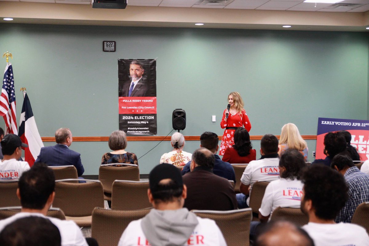 reddy4leander's tweet photo. Pullareddy Yeduru officially launched his campaign for Leander City Council– Place 6, highlighting key priorities for the city's future. https://t.co/jqPa5wCOIr
