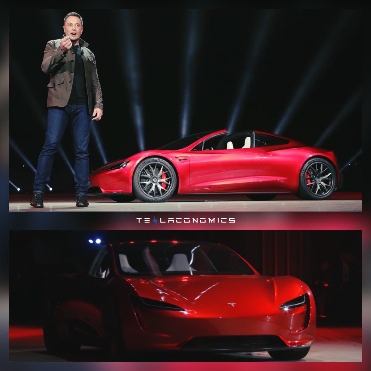 Here are all the nuggets Elon just dropped about the new Tesla Roadster tonight on 𝕏 👀 

1/ Tesla radically increased the design goals of this product 

2/ There will NEVER be another car like it, if you could even call it a car 

3/ 0-60mph <1 second, the least interesting