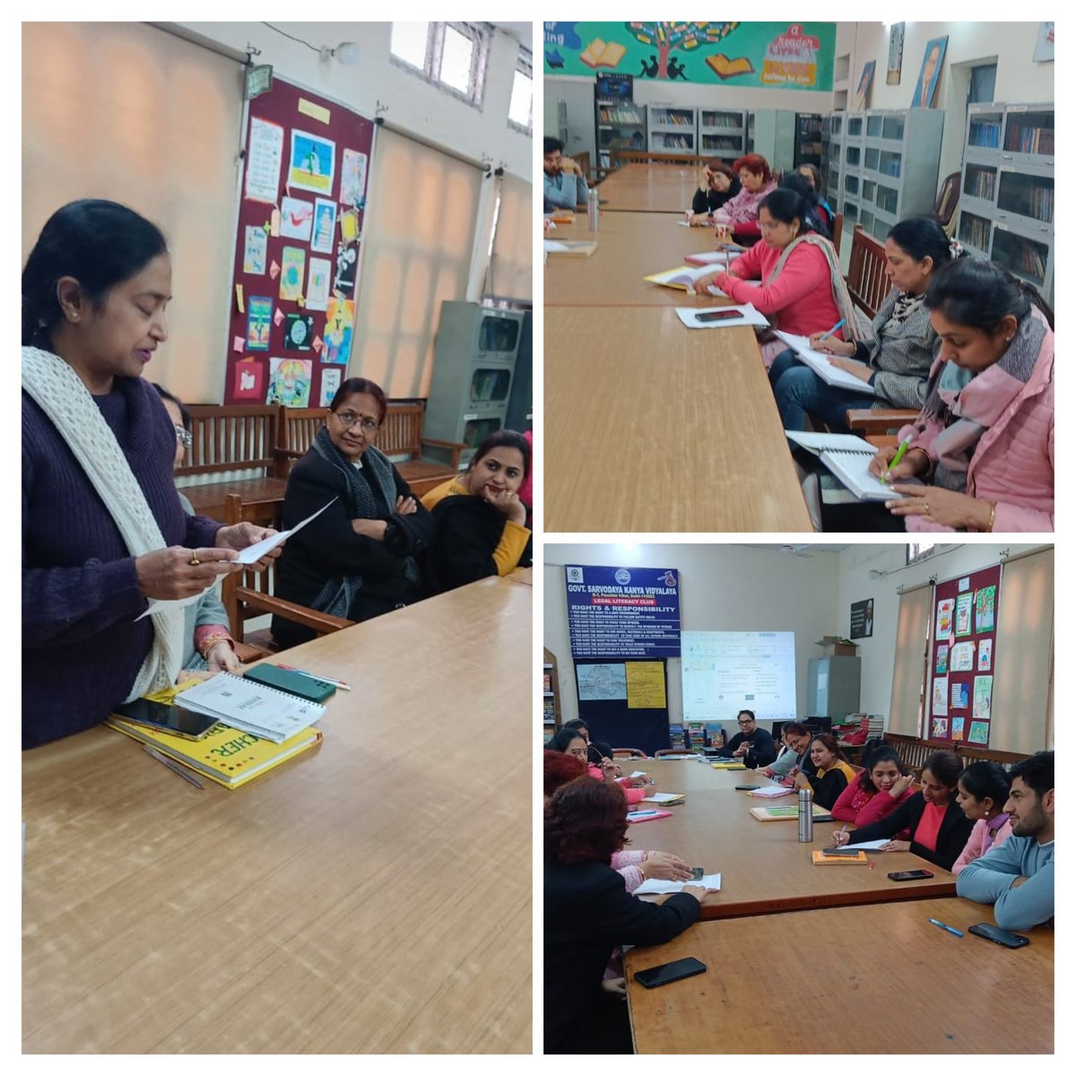 Sachinkkhurana's tweet photo. ART -3 meeting of LIC-14  @skvb3PV B3 paschim vihar school
 "Creating a Collaborative Learning Environment."
**Use of PADLETS.
**Inner-Outer circle strategy.
**Coaching and mentoring.
**Recap of ART 1&amp;2.

@PbpandeyB 
@Dir_Education 
@SCERT2021 https://t.co/YubYV47Zf4