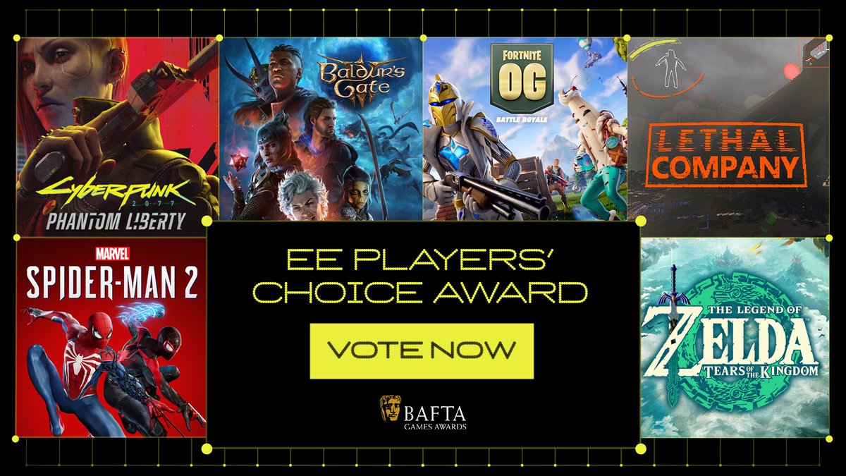 Who’s gonna bag the win for #EEPlayersChoice? 🏆 
Vote now at: ee.co.uk/gaming/baftaga… 
#BAFTAGamesAwards