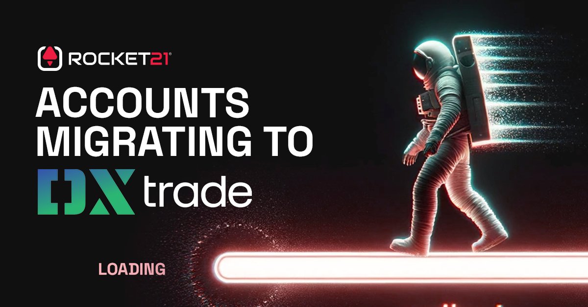Rocket21funding's tweet image. Exciting news! Your Rocket21 account migration to DXtrade is almost complete. Get ready to experience a new level of trading with DXtrade! Discover a fresh interface, improved charts, enhanced reliability, and faster order execution. Don&apos;t miss out! #Rocket21 #DXTrade 
To access…