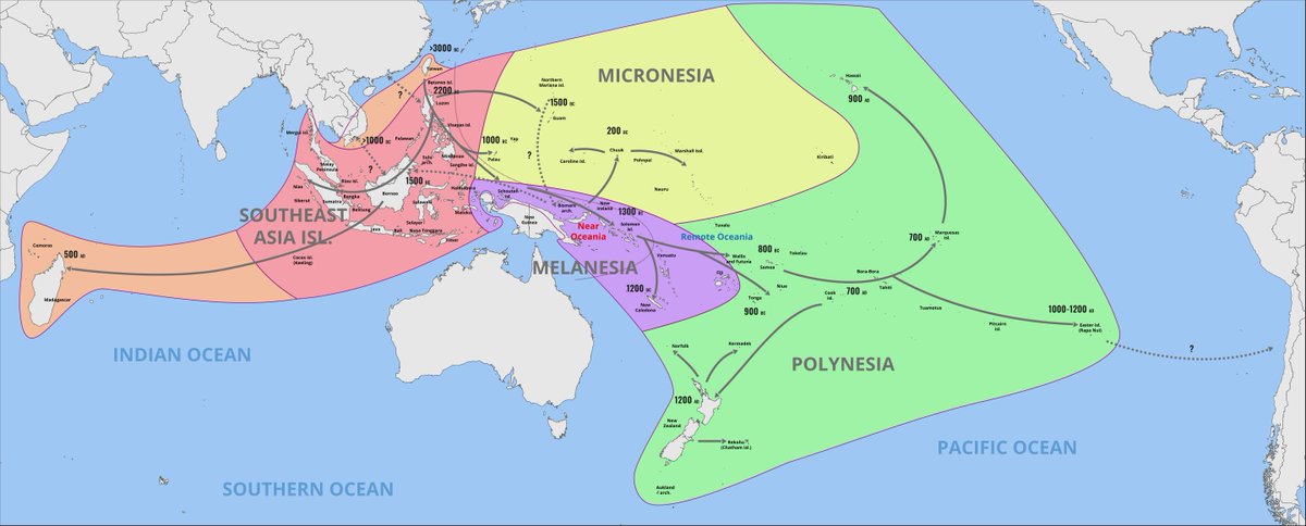 lingdiscovery's tweet image. Austronesian is a family of languages that began in Taiwan and then spread throughout the entire Pacific and across the Indian Ocean.

#Austronesian #language #languages #linguistics #history #sailing #Polynesian #Pacific #PacificOcean #Madgascar #IndianOcean #SoutheastAsia