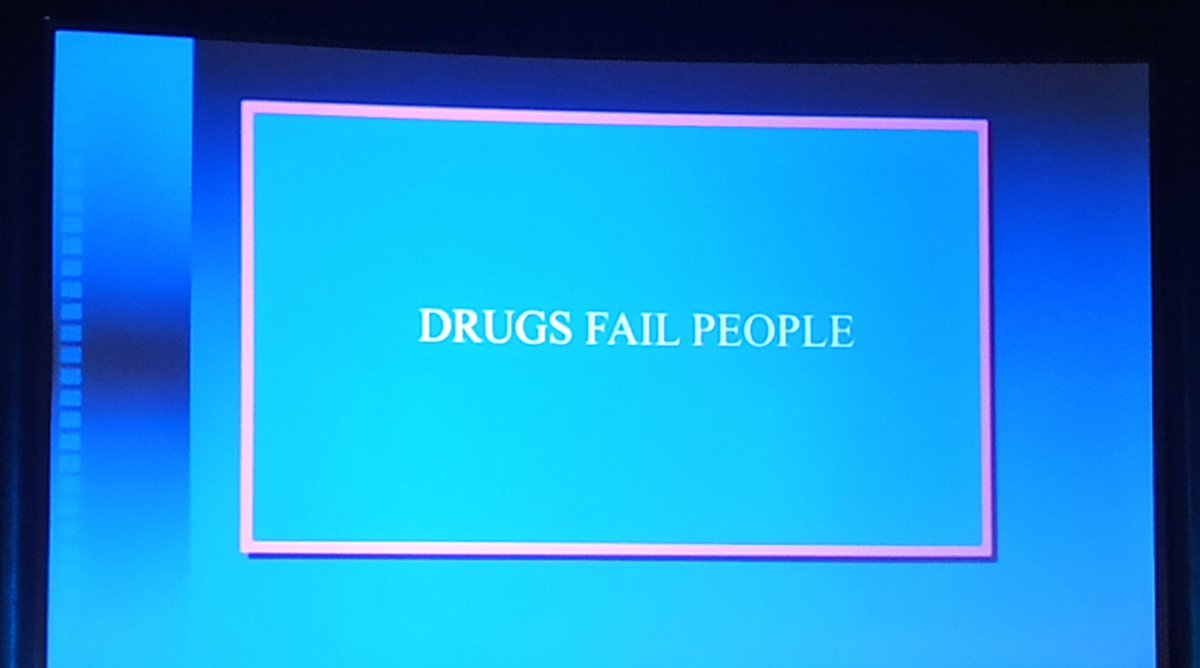 'People don't fail drugs, drugs fail people.' Dr. Flexner summarized the need for long acting other than oral tablets from his perspective. #CROI2024