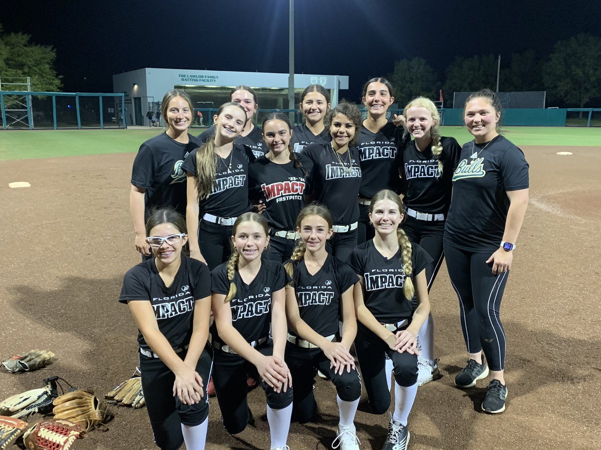 Tampa Mustangs Bedenbaugh 14U (@tmbedenbaugh) on Twitter photo <a href="/USFSoftball/">USF Softball</a> last night’s clinic was great. Thanks for having us out. Thanks to Pat Affrunti and NSA for giving us the opportunity. #Impactstrong <a href="/USFSoftball/">USF Softball</a> last night’s clinic was great. Thanks for having us out. Thanks to Pat Affrunti and NSA for giving us the opportunity. #Impactstrong