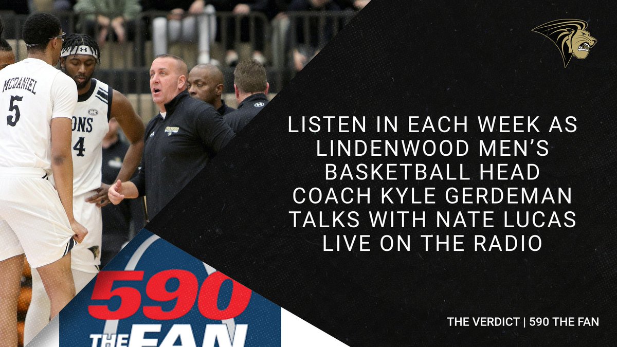 Listen to @590TheFan as @KyleGerdeman talks with @nlucas0 at 2:30 p.m. CT on all things @LUMensBball 🦁🏀🦁 #NewLevel