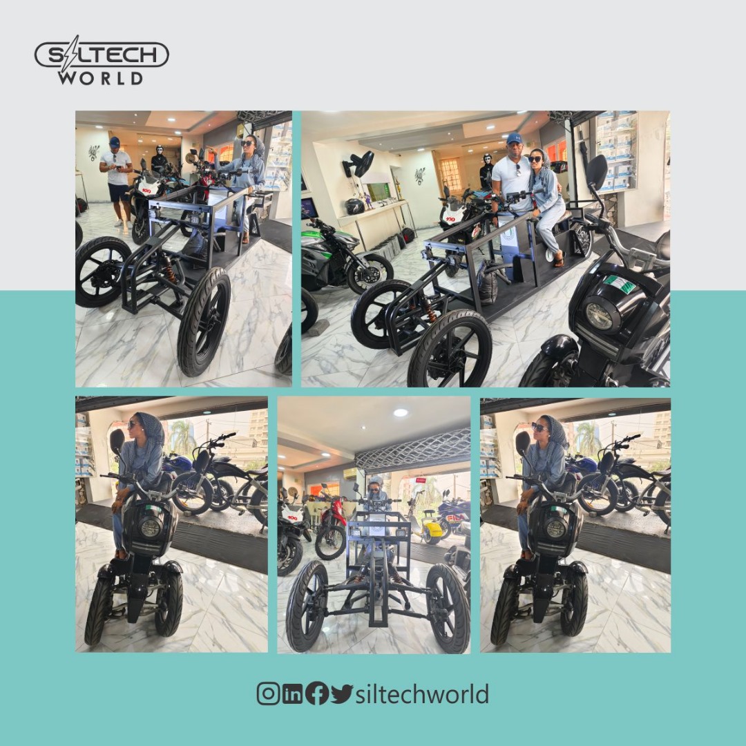 SiltechWorld's tweet image. ⚡ Don&apos;t miss out on an electrifying experience! Visit SilTech&apos;s showroom today &amp;amp; explore our latest stock of electric vehicles. 
From scooters to trikes, we&apos;ve got it all!

📍Siltechworld, 289-5 Akin Olugbade St, Lagos, Nigeria.

#SilTech #EVs

Another 60m Timini Trump iFitness
