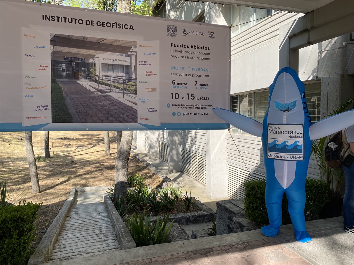 Servicio Mareográfico Nacional UNAM (@smareograficon) on Twitter photo ¡Es hoy, es hoy!, ya inició el día de puertas abiertas en el instituto de <a href="/GeofisicaUNAM/">Instituto de Geofísica, UNAM</a> de la <a href="/UNAM_MX/">UNAM</a>. Si asisten no olviden visitarnos, tenemos preparadas muchas sorpresas para ustedes. ¡Es hoy, es hoy!, ya inició el día de puertas abiertas en el instituto de <a href="/GeofisicaUNAM/">Instituto de Geofísica, UNAM</a> de la <a href="/UNAM_MX/">UNAM</a>. Si asisten no olviden visitarnos, tenemos preparadas muchas sorpresas para ustedes.
