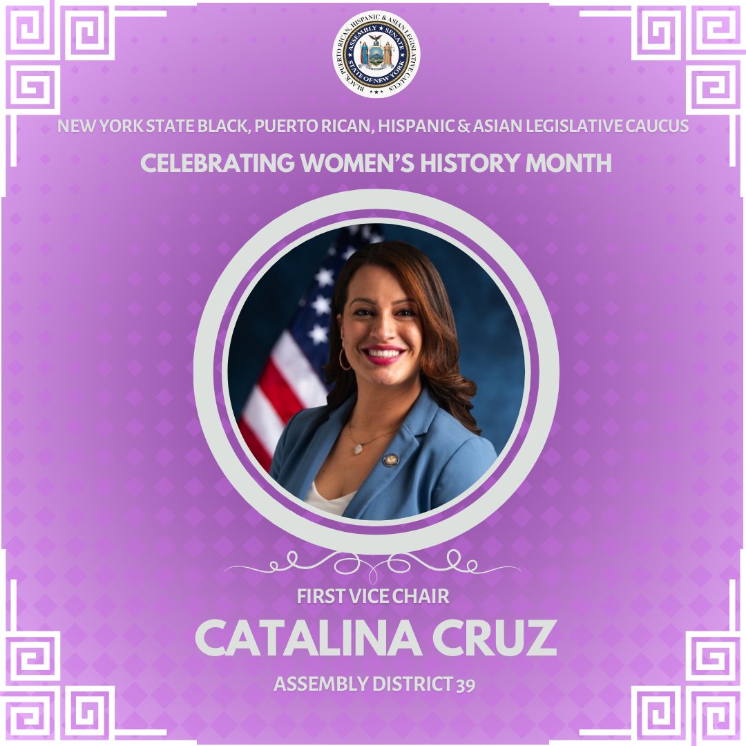 Caucus Member @CatalinaCruzNY was raised by a single immigrant mother who worked multiple jobs to support her family. The Assemblywoman has drawn from this experience to fight for tenant protections, immigration reform and workers’ rights in her district . #WomensHistoryMonth