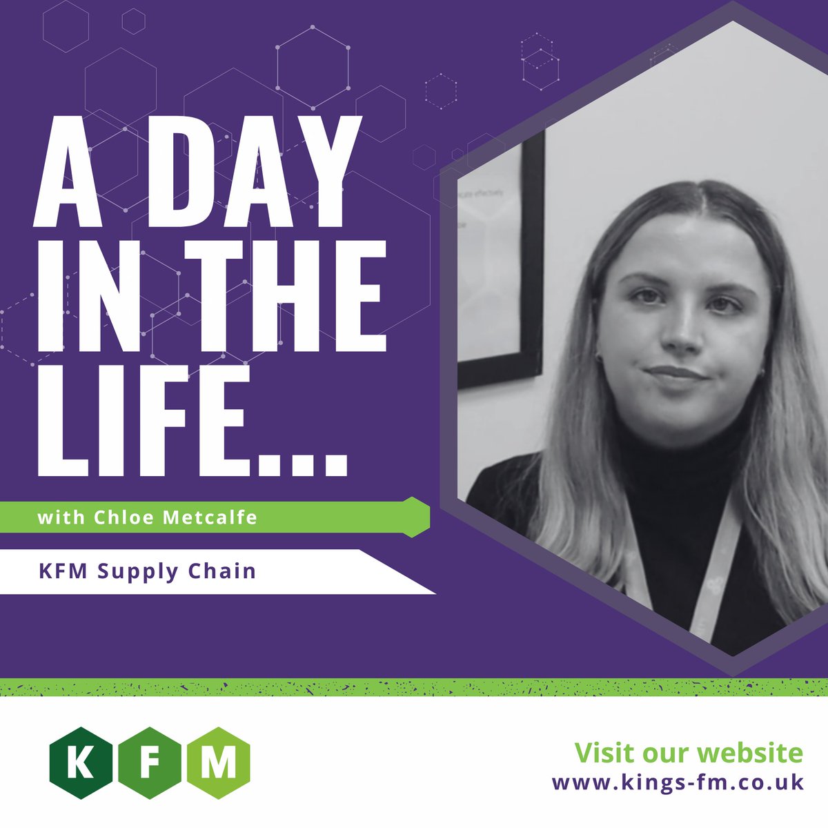 Join us for the latest instalment of our #KFMCareerChronicles with Chloe Metcalfe, Service Development Lead. Chloe's journey has seen her collaborate on a number of exciting projects to develop & improve our services. Find out more 👉bit.ly/48JRFHc #SupplyChain #PDP