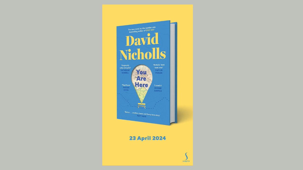 💫We have a number of special Indie Bookshop signed editions available to pre-order! Don't miss the chance to get a signed copy of #YouAreHere by @DavidNWriter @SceptreBooks (out on 23 April). Call: 01672 512071, pop in and see us or pre-order online: bit.ly/4bXvMah