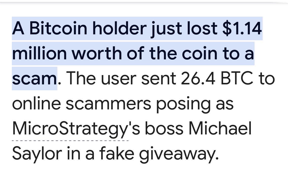 diamond_pun's tweet photo. Someone became #MichaelSaylor for a while ok n YouTube??? Scammers taking advantage of AIs??? https://t.co/iMGajgz2QW