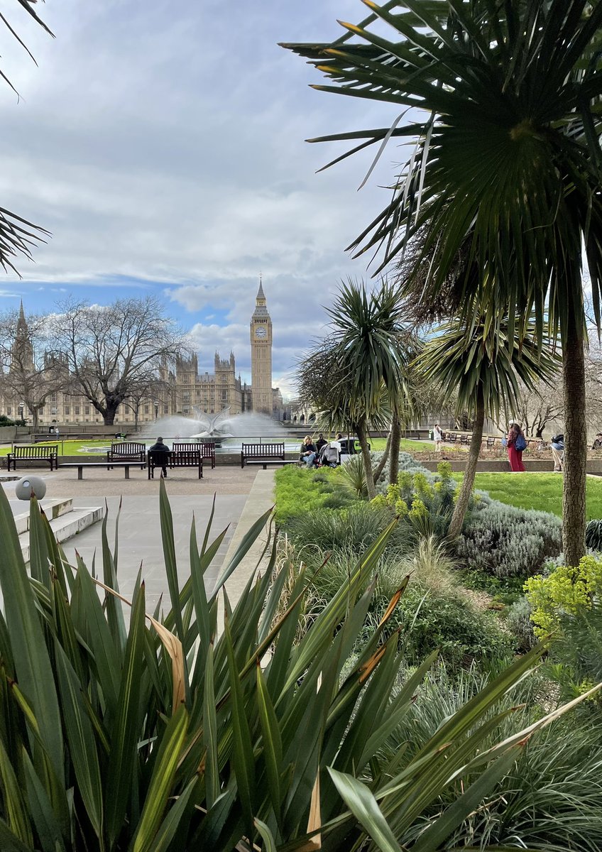 London, looking like Barbados…