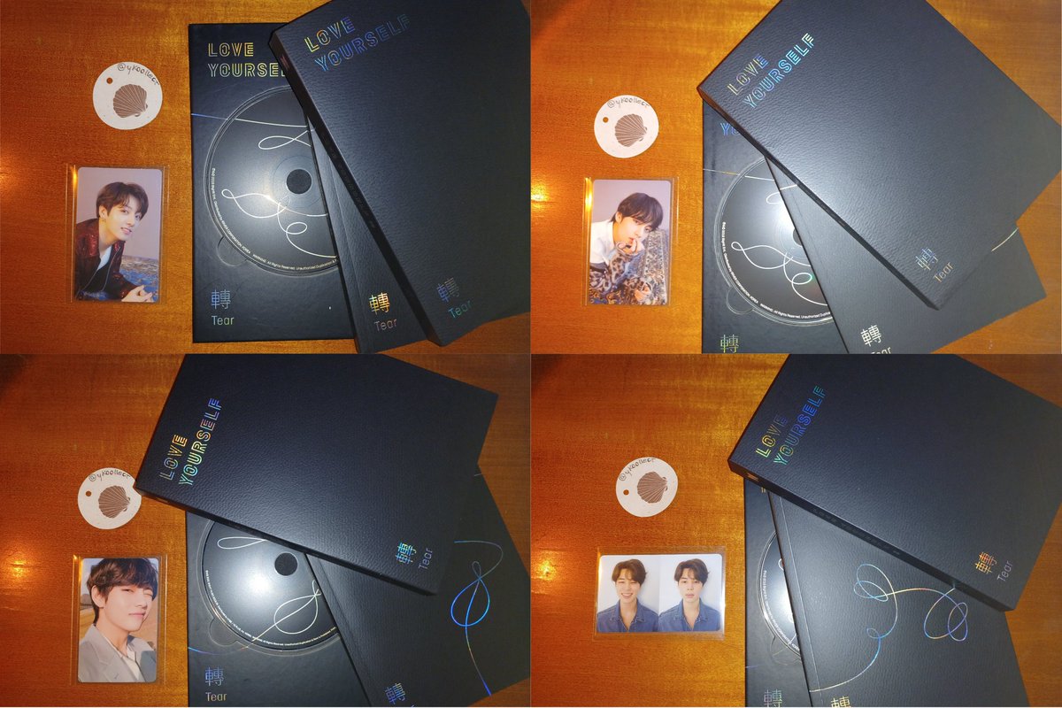 ykoollect's tweet image. VENDO/VENDA álbum e card BTS

Jungkook JK Tear O - R$105
Taehyung Tae Tear O - R$105
Taehyung Tae Tear Y - R$110
Jimin Tear R - R$110

Cards em perfeito estado, álbuns Tear O (ambos) com avaria leve

Todos com frete incluso
Não vendo separado :(