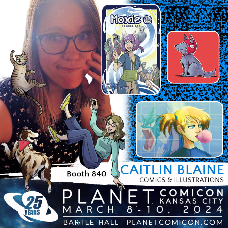 Attending #planetcomicon this weekend? Come by booth 840 and say "hello" 👋

#pckc25th #pckc #artistalley