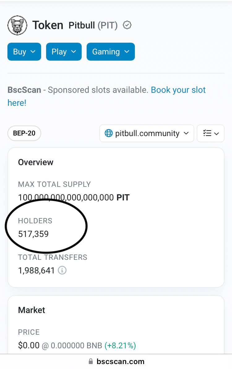 Pitbull is on its way to 1m followers. Remember pitbull birthday 🎉🎉 is in few days and alot of news will come true. Pitbull will be the talk of this bull cycle. You can bookmark this for reference. Let's keep building and feeling #PITBULLISH