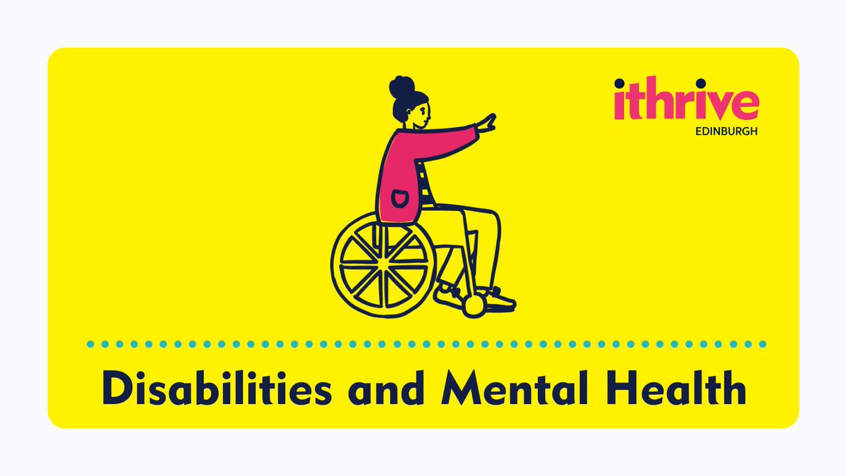 Dealing with a disability can bring unique mental health challenges. Explore iThrive for insights and discover various options to overcome obstacles in accessing support. Check out resources that can support you: ithriveedinburgh.org.uk/self-help/self…