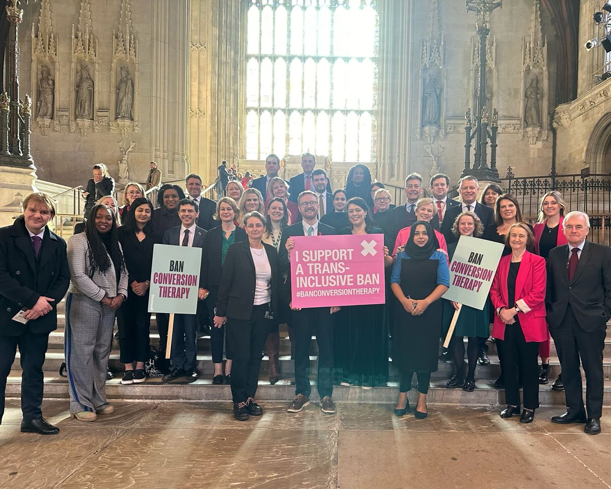 We would like to thank all 68 MPs who voted to #BanConversionTherapy. The majority vote to support ending the abuse of conversion practices confirmed the cross-party political will in Parliament to deliver a ban. @LGBTCons @LGBTLabour @OutForIndy @LGBTLD @LGBTIQAGreens